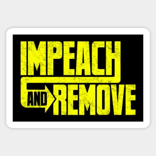 Impeach And Remove Sticker